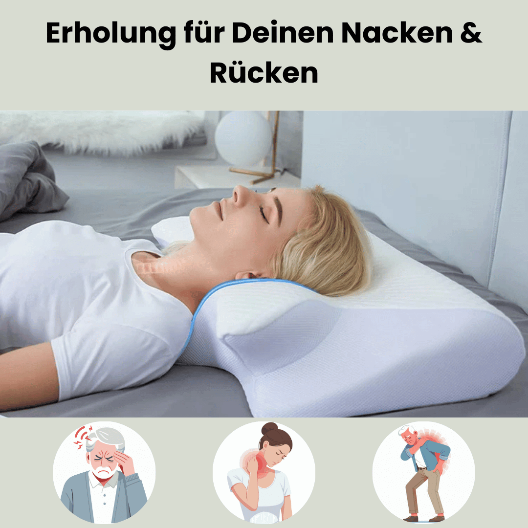 Dreamy - Orthopädisches Kopfkissen für erholsamen und gesunden Schlaf